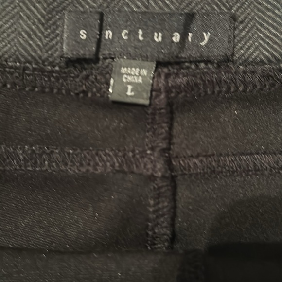 Sanctuary Leggings Grey Color Size Large. - Picture 5 of 6